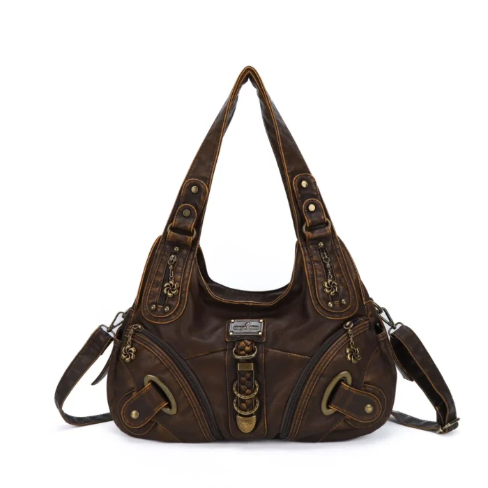 Women Handbags Leopard Bag Top-handle Handbag Fashion Satchel Dumpling Pack Shoulder Bag Tote Bag Hobos Large Purse – Bild 15