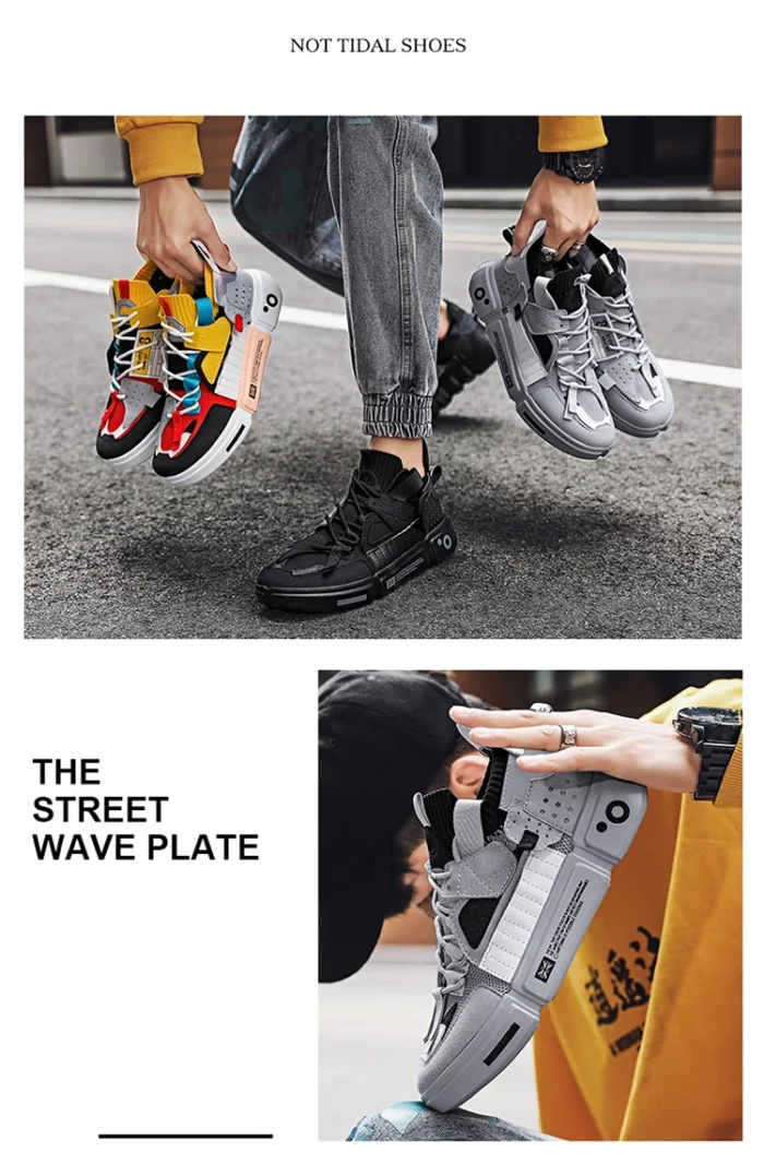 Shoes men Sneakers Male casual Mens Shoes tenis Luxury shoes Trainer Race Breathable Shoes fashion loafers running Shoes for men – Bild 17