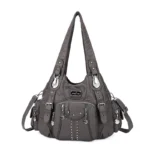 Angelkiss Bag Women Fashion Handbags Women Shoulder Bags PU Leather Handbag Female Satchel Big Shoulder Purse Bag bolsa feminina – Bild 14