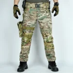 Camouflage Men Pants Tactical Cargo Pants Splash-Proof Men's Trousers Anti-Tear Multi-Pockets Outdoor Hiking Working Pant New – Bild 2
