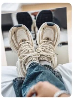 Comfortable Men's Casual Running Shoes Summer New Style Dad Shoes Breathable Hollow out Design Sporty Trendy All Season Shoes - Image 14