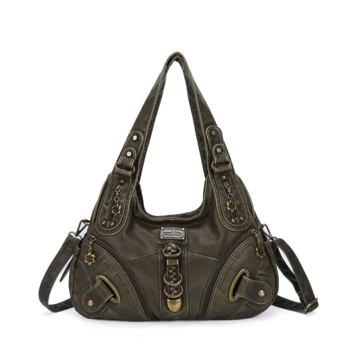 Women Handbags Leopard Bag Top-handle Handbag Fashion Satchel Dumpling Pack Shoulder Bag Tote Bag Hobos Large Purse – Bild 14