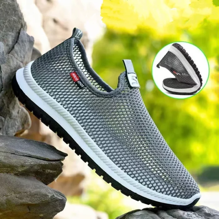 Hot Sale Summer Walking Shoes Men Sneakers Sport Lightweight Casual Hiking Shoes Men Breathable Aqua Shoes Man Outdoor Footwear – Bild 5