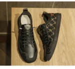 European Station Leather Fashion Men's Sneakers Men Shoes Man Embossed All Fashion Leather Red Casual Shoes for Men Men Shoes – Bild 29