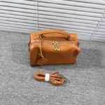 Real Leather Cowhide Women Boston Bag Vintage Tote Handbag Office Ladies Casual Single Shoulder Bag Zipper Crossbody Pillow Bags – Bild 14