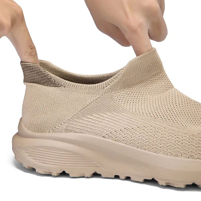 Outdoor Anti Slip Walking Men Shoes Summer Casual Sports Shoes Fashionable and Breathable Tennis Shoes Wide Foot Socks  Sneakers – Bild 5