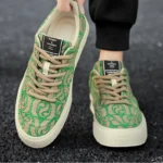 Designer Men Shoes New Prints Male Sneakers Canvas Shoes for Men Trendy Street Skateboard Shoes Spring Autumn Lace Male Footwear - Image 5