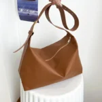 Vintage Pillow Design PU Leather Boston Handbag For Women Casual Large Capacity Shoulder Crossbody Bags Fashion Shopper Totes – Bild 7