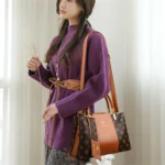 Luxury Handbag Fashion Print Large Capacity Soft Leather Women Shoulder Crossbody Bag Leisure Designer Ladies Purses and Handbag – Bild 3