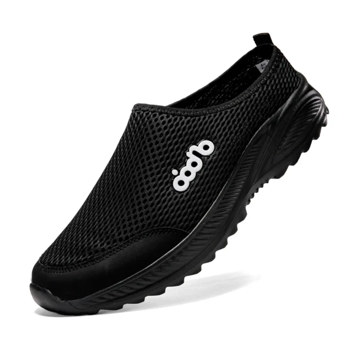 Oiaano  36-47 Man Black Sandals Slip On Casual Sneaker Women Slippers Summer Open Back Breathable Outdoor Walking Fishing Shoes – Bild 8
