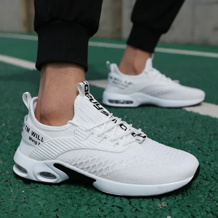 Breathable Mesh Sports Shoes 2025 Spring and Summer Lightweight Shock-absorbing Running Shoes Men's Casual Trendy Shoes  sale – Bild 2