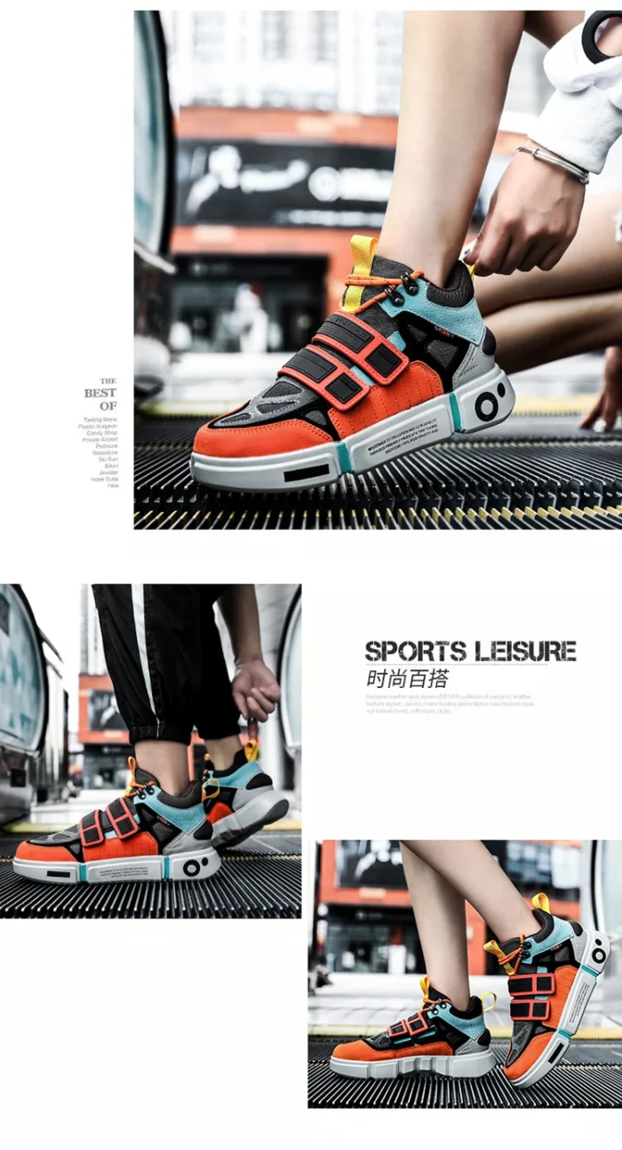 Shoes men Sneakers Male casual Mens Shoes tenis Luxury shoes Trainer Race Breathable Shoes fashion loafers running Shoes for men – Bild 45