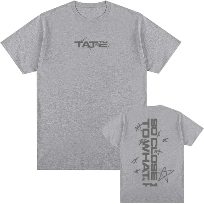 Tate McRae So Close To What Tshirts 2025 New Album Graphic T-shirt Cotton Short Sleeve Summer Tee-shirt Men Women Clothing Male – Bild 10