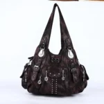 Angelkiss Bag Women Fashion Handbags Women Shoulder Bags PU Leather Handbag Female Satchel Big Shoulder Purse Bag bolsa feminina – Bild 16
