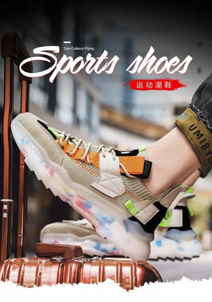 Shoes Men Sneakers Male Casual Mens Shoe Tenis Luxury Sneakers Trainer Race Breathable Fashion Loafers Running Shoes for Men New – Bild 11