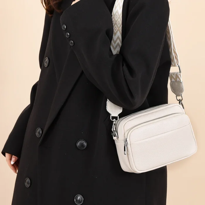 Genuine Leather Women's Handbags Luxury Brand Female Soft Cowhide Shoulder Crossbody Bags Wallet Fashion Girl's Tote Sac A Main - Image 26