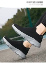 Outdoor Anti Slip Walking Men Shoes Summer Casual Sports Shoes Fashionable and Breathable Tennis Shoes Wide Foot Socks  Sneakers – Bild 35