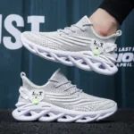 YRZL Men Sports Running Black Jogging Shoes Casual Sneakers Outdoor Breathable Mesh Women Light Shock-absorption Sneakers Men – Bild 16