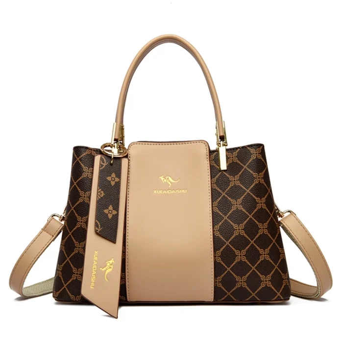 Luxury Handbag Fashion Print Large Capacity Soft Leather Women Shoulder Crossbody Bag Leisure Designer Ladies Purses and Handbag – Bild 8