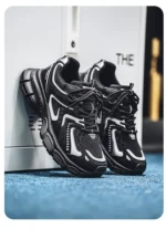 Comfortable Men's Casual Running Shoes Summer New Style Dad Shoes Breathable Hollow out Design Sporty Trendy All Season Shoes - Image 22