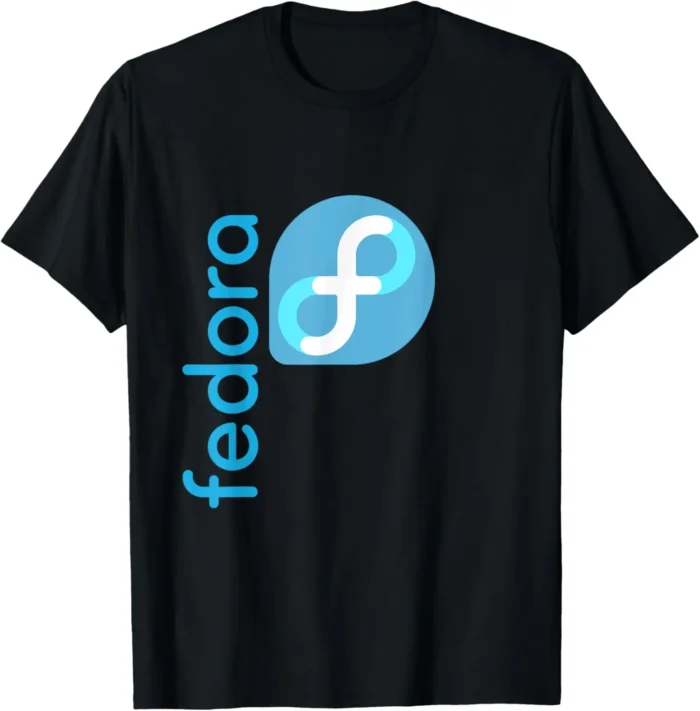 Linux Fedora T-Shirt White Tagline & Logo Open Source Os Tee T-Shirt Unisex Summer Streetwear Tops Mens Clothing Ropa Hombre - Image 4