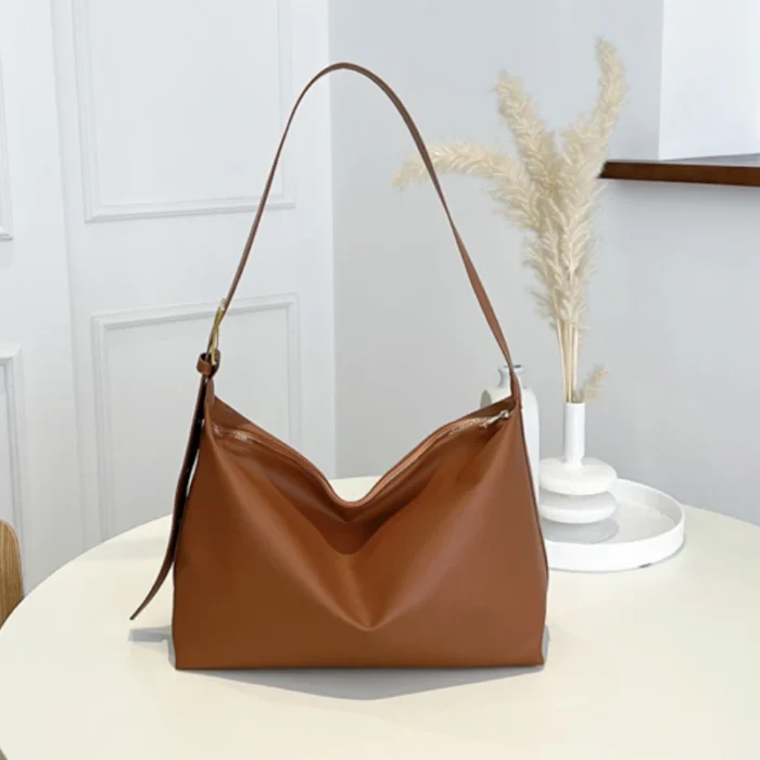 Vintage Pillow Design PU Leather Boston Handbag for Women Casual Large Capacity Shoulder Crossbody Bags Fashion Shopper Totes – Bild 8