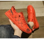 European Station Leather Fashion Men's Sneakers Men Shoes Man Embossed All Fashion Leather Red Casual Shoes for Men Men Shoes – Bild 20