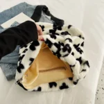 Women Fluffy Shoulder Bag Furry Faux Fur Handbags Luxury Design Top Handle Bag Plush Underarm Bag Fuzzy Tote Shopper Bag 2023 – Bild 5