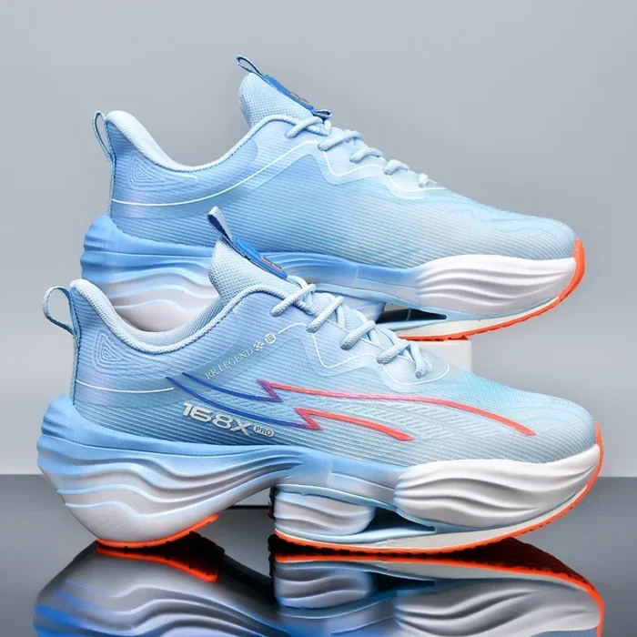 New Men's Breathable Sneakers Mesh Ultra-light Men's Carbon Sneakers Students Marathon Jogging Shoes Luxury Training Shoes 45 – Bild 7