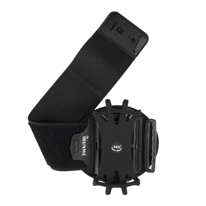 360 Degree Rotation Mobile Phone Holder Wearable Wristband Phone Case Adjustable Phone Wrist Bag Removable for Running Cycling – Bild 7