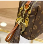 Women's handbag 2025 new autumn and winter designer shoulder crossbody bag, fashionable and high-end pillow bag - Image 20