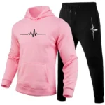 Jogging Fashion Hot Sale Men's Tracksuit Outdoors Men Daily Comfortable Hooded Sportswear and Sweatpants Man Sports Suits Simple - Image 16