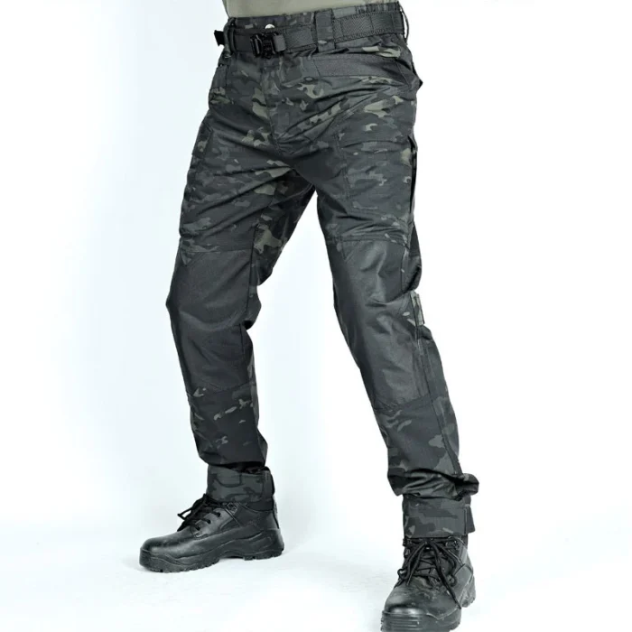 Camouflage Men Pants Tactical Cargo Pants Splash-Proof Men's Trousers Anti-Tear Multi-Pockets Outdoor Hiking Working Pant New – Bild 3