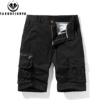 2025 Summer Men Shorts Loose Multi-Pocket Overalls Shorts men Cotton Comfortable Button Outdoor Casual Sports Beach Pants Tops – Bild 4