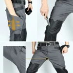 Camouflage Men Pants Tactical Cargo Pants Splash-Proof Men's Trousers Anti-Tear Multi-Pockets Outdoor Hiking Working Pant New – Bild 5