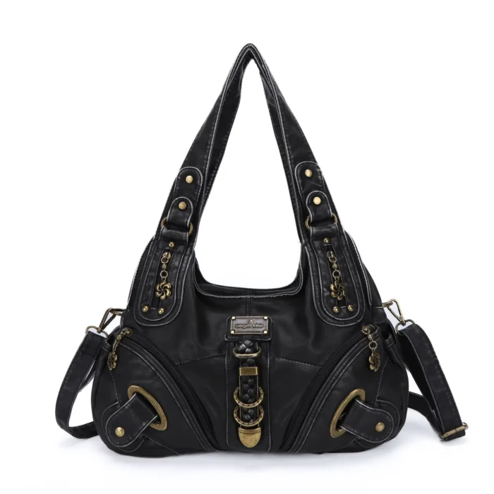 Women Handbags Leopard Bag Top-handle Handbag Fashion Satchel Dumpling Pack Shoulder Bag Tote Bag Hobos Large Purse – Bild 13