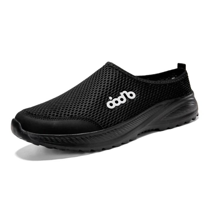 Oiaano  36-47 Man Black Sandals Slip On Casual Sneaker Women Slippers Summer Open Back Breathable Outdoor Walking Fishing Shoes – Bild 7