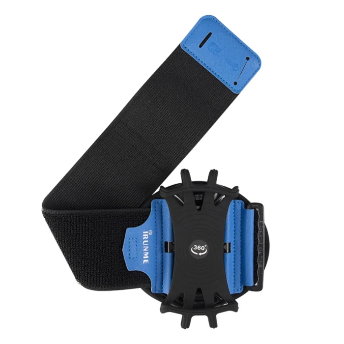 360 Degree Rotation Mobile Phone Holder Wearable Wristband Phone Case Adjustable Phone Wrist Bag Removable for Running Cycling – Bild 8