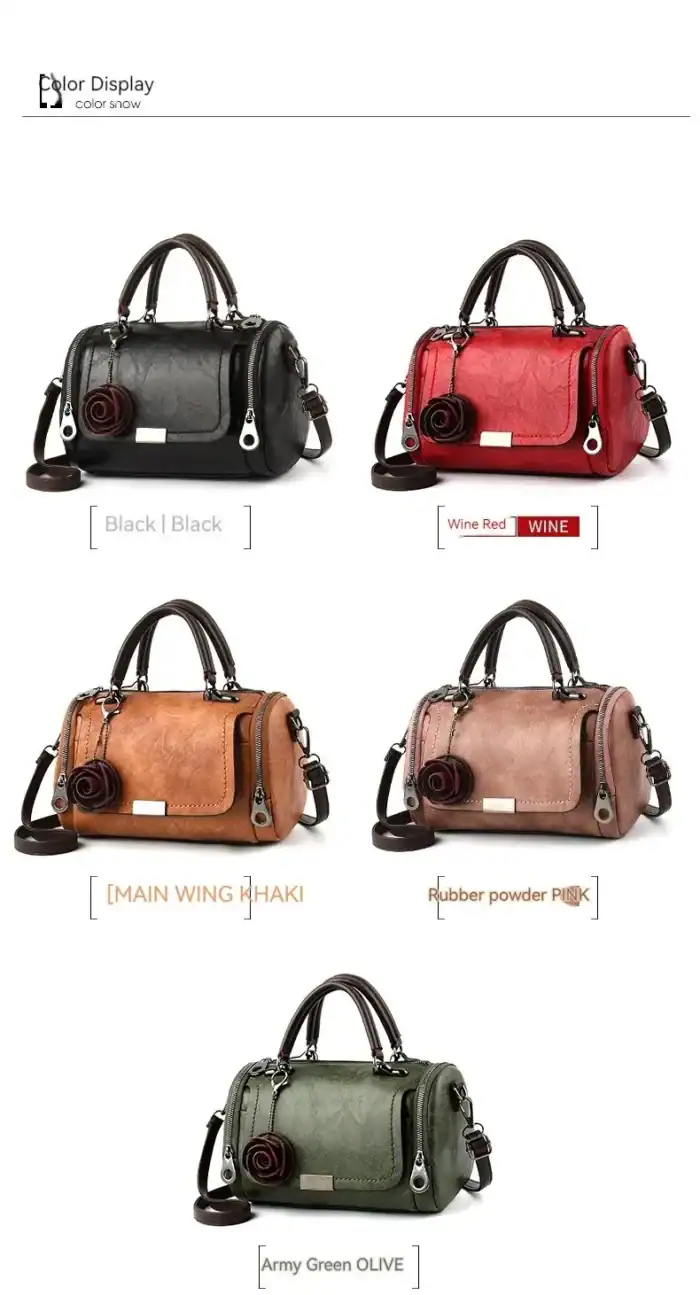 Elegante Damenhandtasche in mehreren Farben, ideal für den Alltag und stilvoll.
