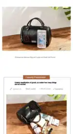 Geldbörse und kleiner Handykoffer im Vergleich, perfekt für unterwegs, stilvoller Begleiter für Smartphone, Kosmetika und persönliche Gegenstände. Ideal für Alltag und Reisen.