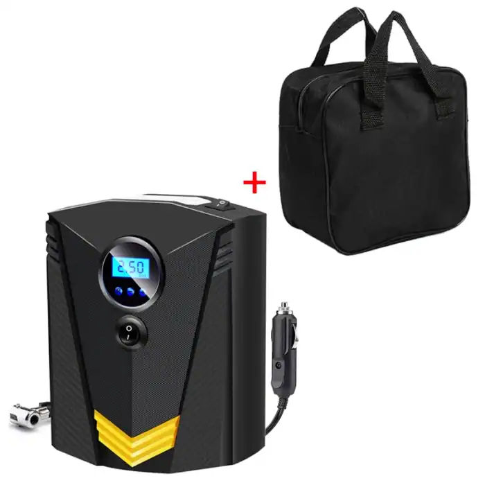 Altes Wasserstoffauto mit tragbarer Wasserstofftankstelle, inklusive Tragetasche und Anschlusskabel, perfekt für Wasserstoffmobilität und innovative Technologien.