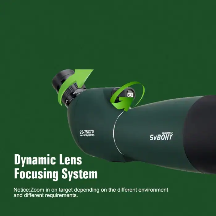 Hochwertiges Fernglas mit dynamischem Linsenschärfesystem, ideal für Naturbeobachtungen und outdoor Aktivitäten, bietet präzise Fokussierung durch flexible Zoomfunktion.