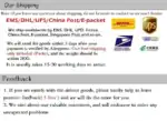 Schneller weltweiter Versand mit OutletLite, Versandoptionen inklusive EMS, DHL, UPS, China Post, E-Paket, Lieferung innerhalb von 5 Tagen, zuverlässiger Service für Kunden in Deutschland und weltweit.