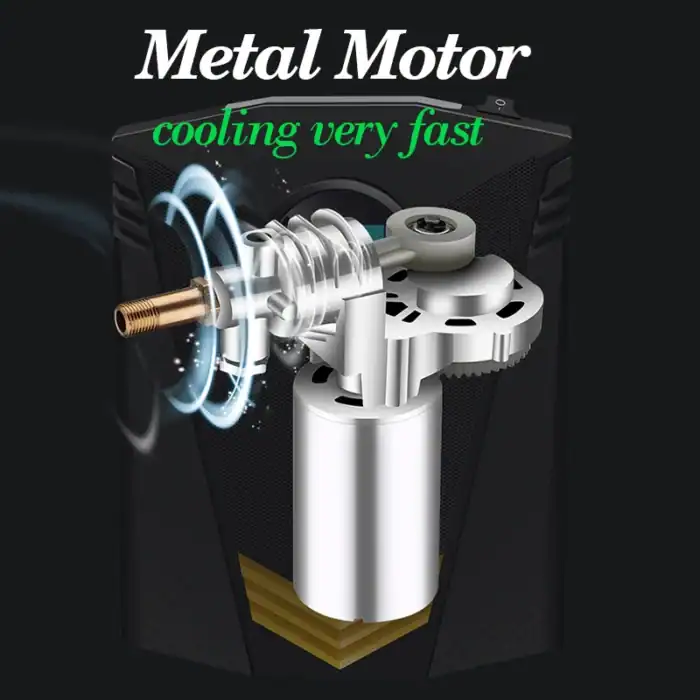 Metal Motor mit schnellem Kühlungsprozess, ideal für leistungsstarke Geräte und optimale Wärmeableitung.