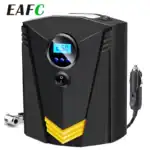 2. Modernes Autoreifen-Kompressor mit digitaler Druckanzeige und integriertem Luftdruckmesser, ideal für Notfälle und Reifenwartung.