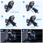 TOPK Auto-Handyhalterung Lüftungsgitter 360° – stabiler Halt – Bild 6