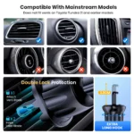 TOPK Auto-Handyhalterung Lüftungsgitter 360° – stabiler Halt – Bild 3