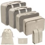 7-teiliges Packwürfel-Set für den Koffer – Bild 5