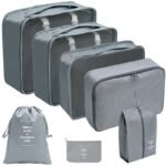 7-teiliges Packwürfel-Set für den Koffer – Bild 6