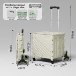 Faltbarer Transportwagen mit Deckel